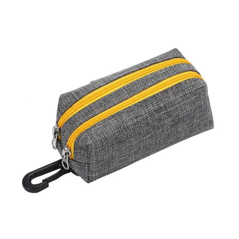 Pet Dog Poop Bag Dispenser Storage Bag Products Pet Waste Bags Carrier Dog Walking Accessories  Cleaning Supplies