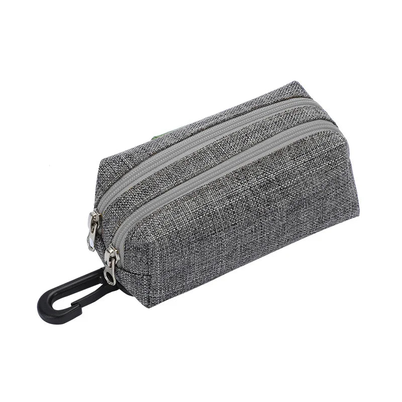 Pet Dog Poop Bag Dispenser Storage Bag Products Pet Waste Bags Carrier Dog Walking Accessories  Cleaning Supplies